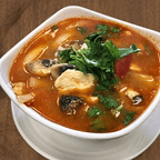 Best S12. (32oz) Tom Yum Soup comes with white Jasmine rice in Broken Arrow, OK